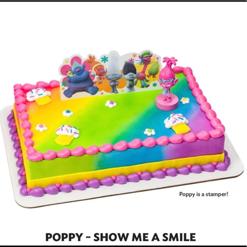 Trolls cake topper